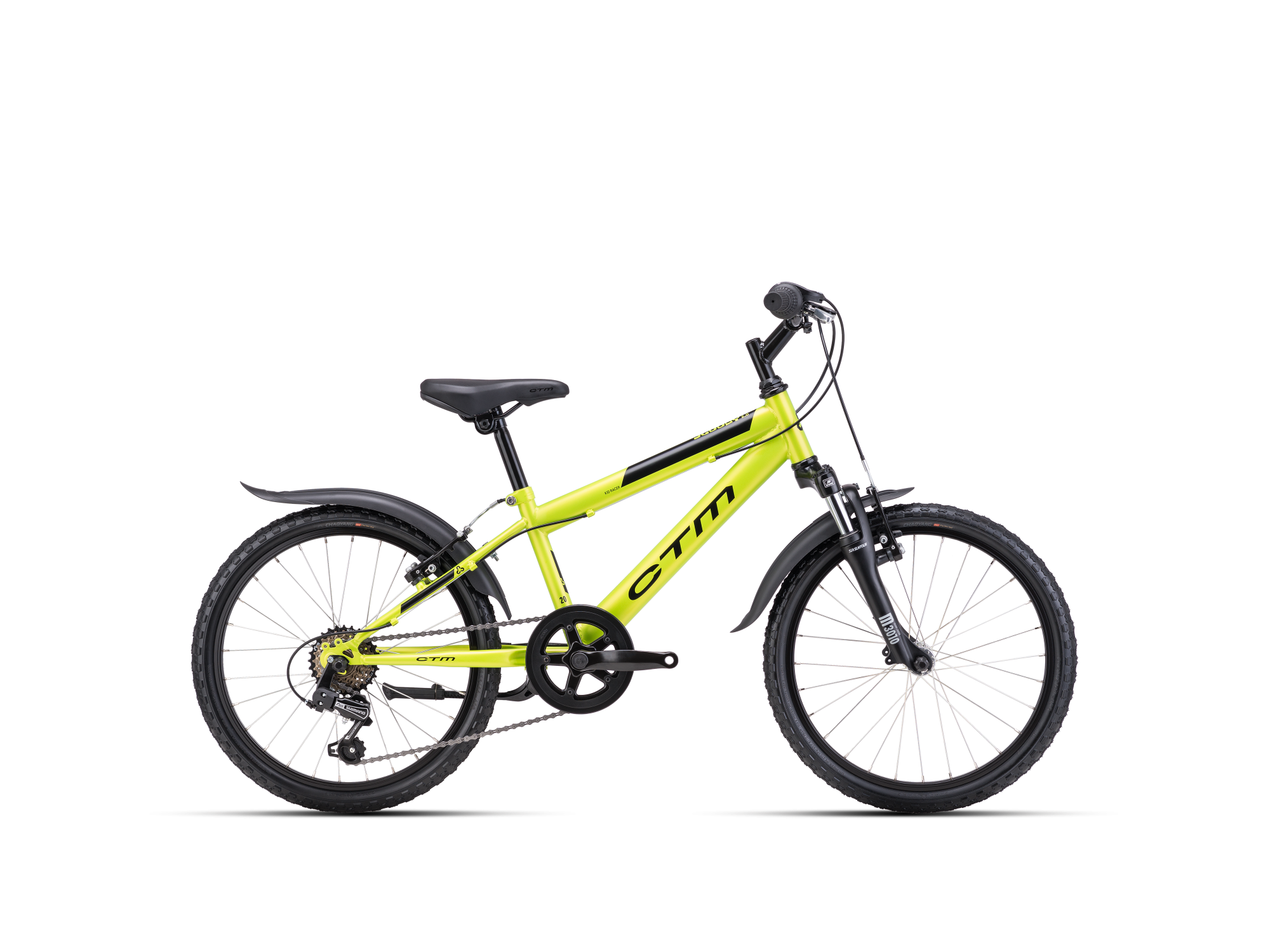 Bicykel CTM SCOOBY 2.0 matná limetková / čierna