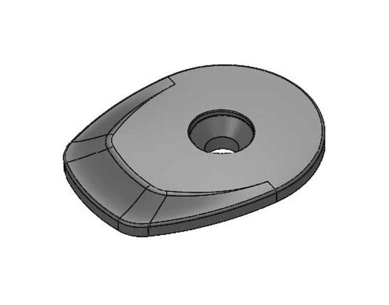 Viečko CUBE na MTB/eMTB predstavec (21-10122)