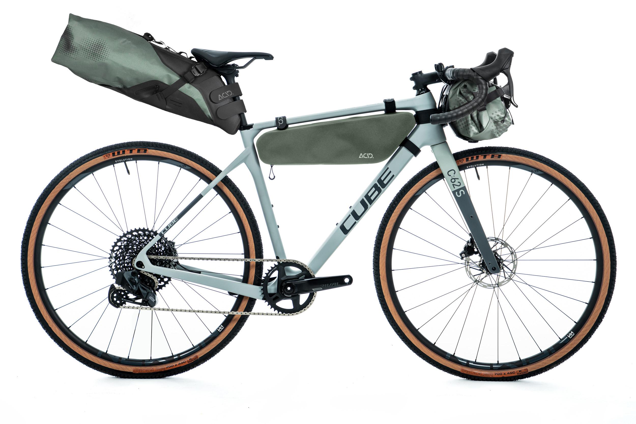 Predná taška ACID Handlebar Bag PACK PRO 15 Green