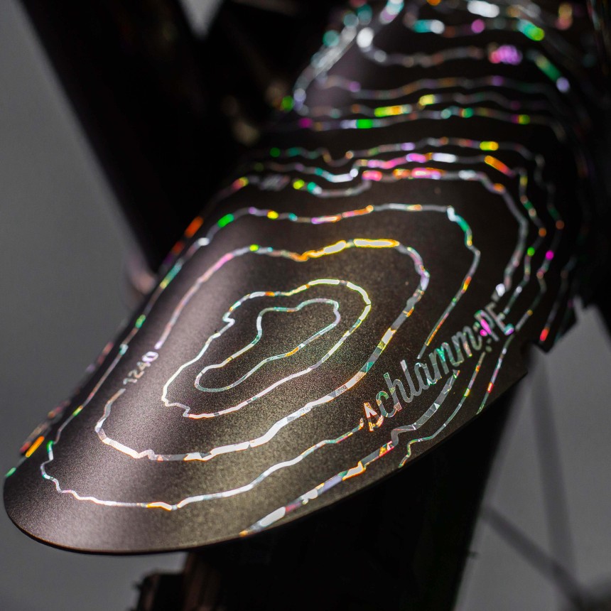 Predný blatník RIESEL SchlammPE, Höhenlinien