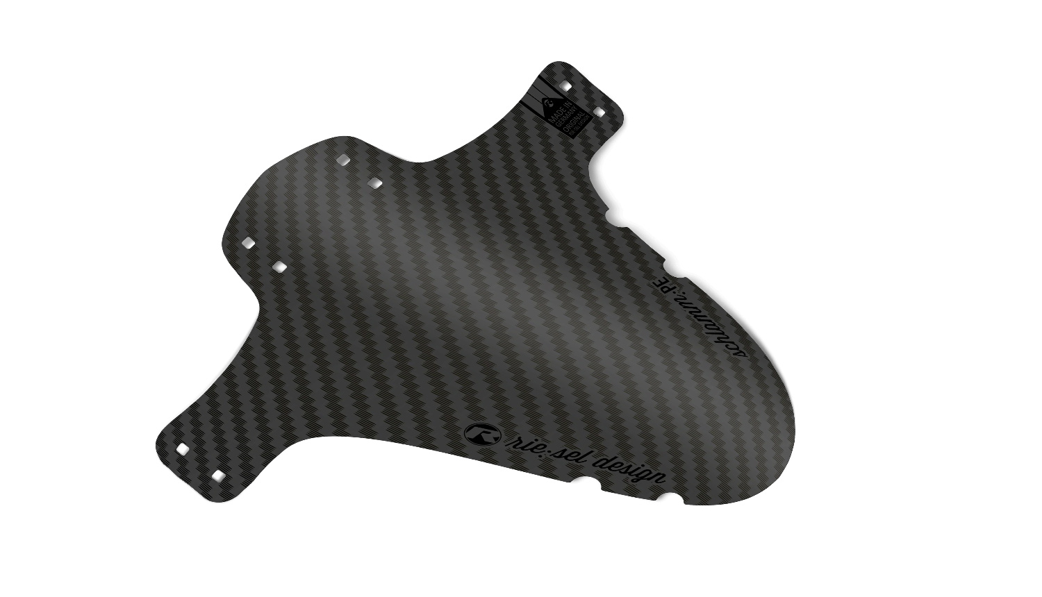 Predný blatník RIESEL SchlammPE, Carbon