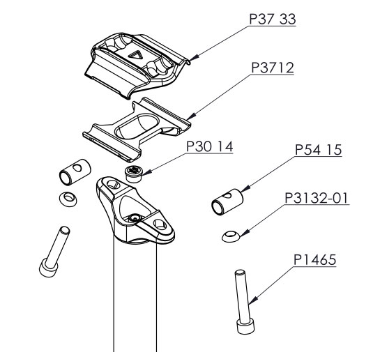 Náhradná matica pre skrutku sedlovky Kind Shock (P5415)