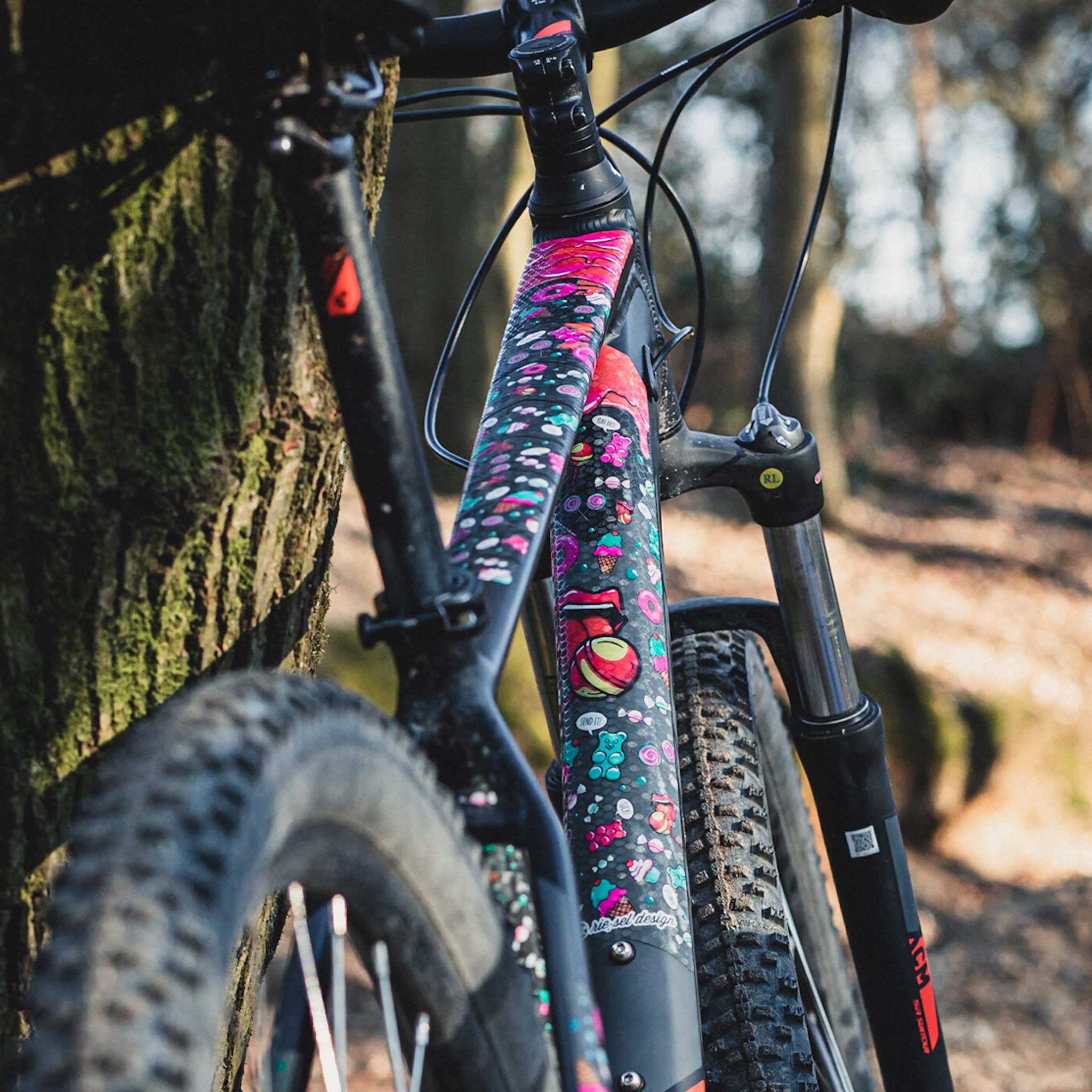 Nálepky na rám RIESEL Frame Tape 3000, Candy