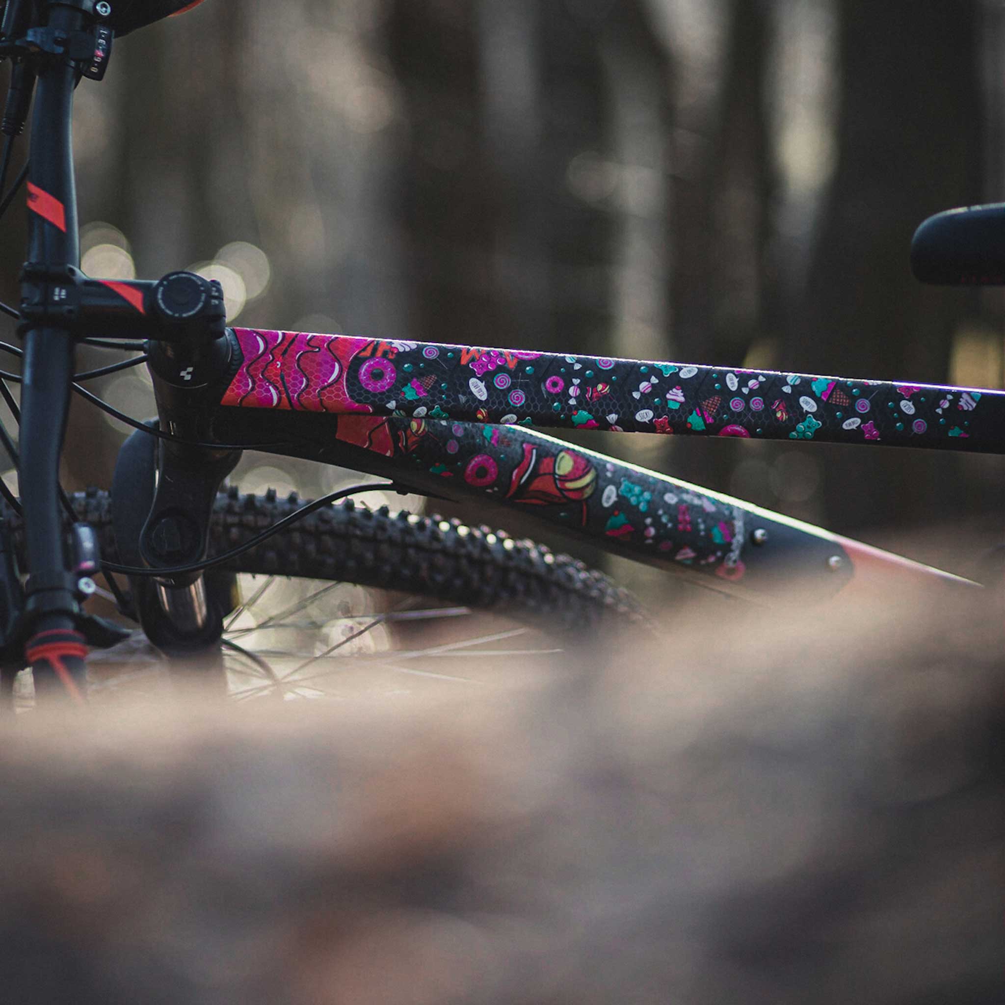 Nálepky na rám RIESEL Frame Tape 3000, Candy