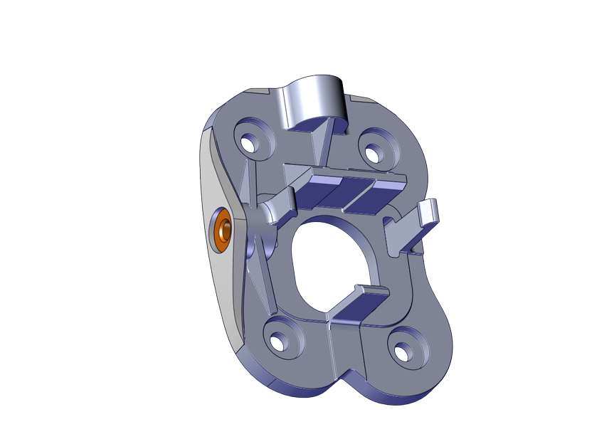 Bosch držiak zadný na batériu Powertube 400Wh (22-07156)