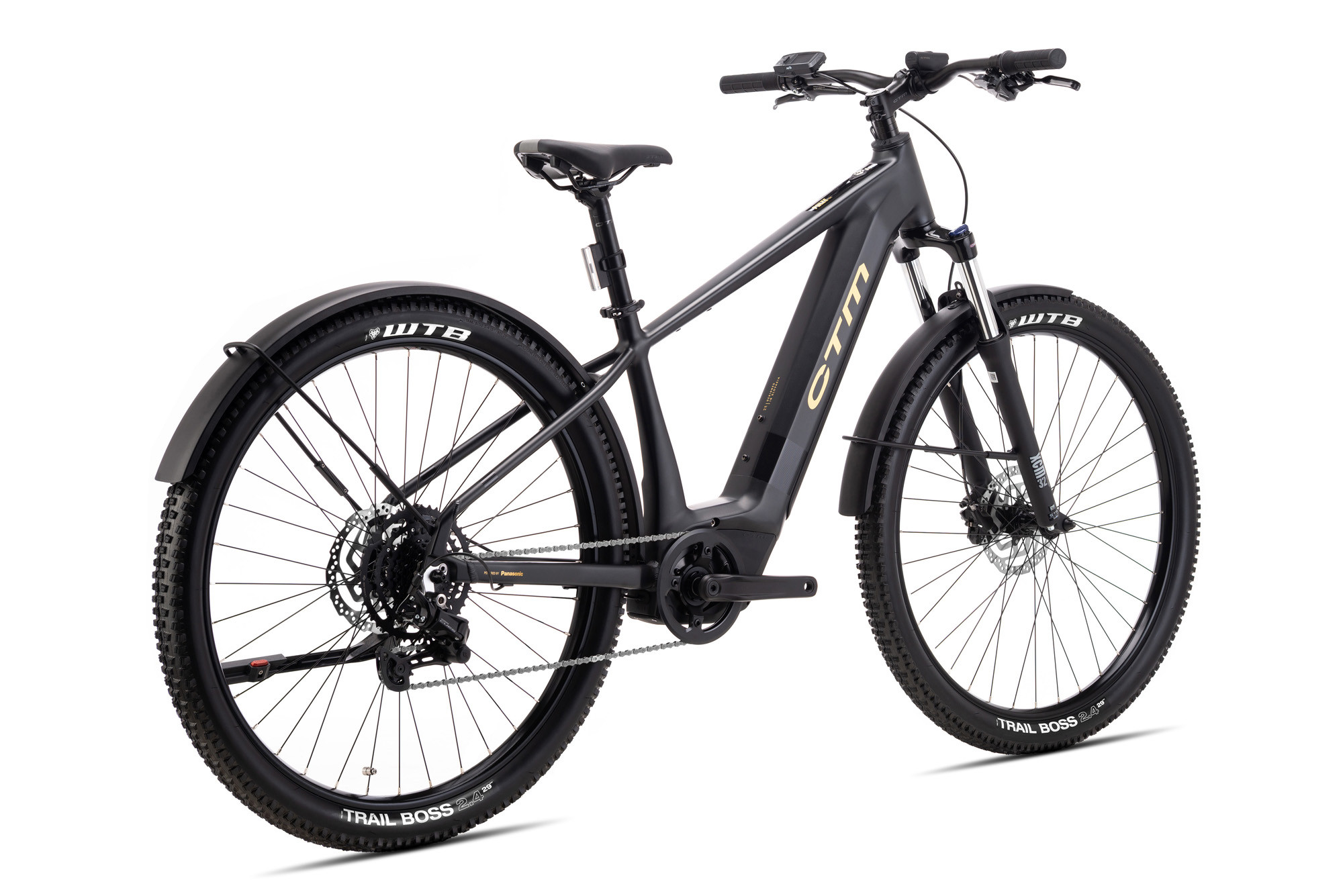 BICYKEL CTM PULZE GX Allroad matná čierna
