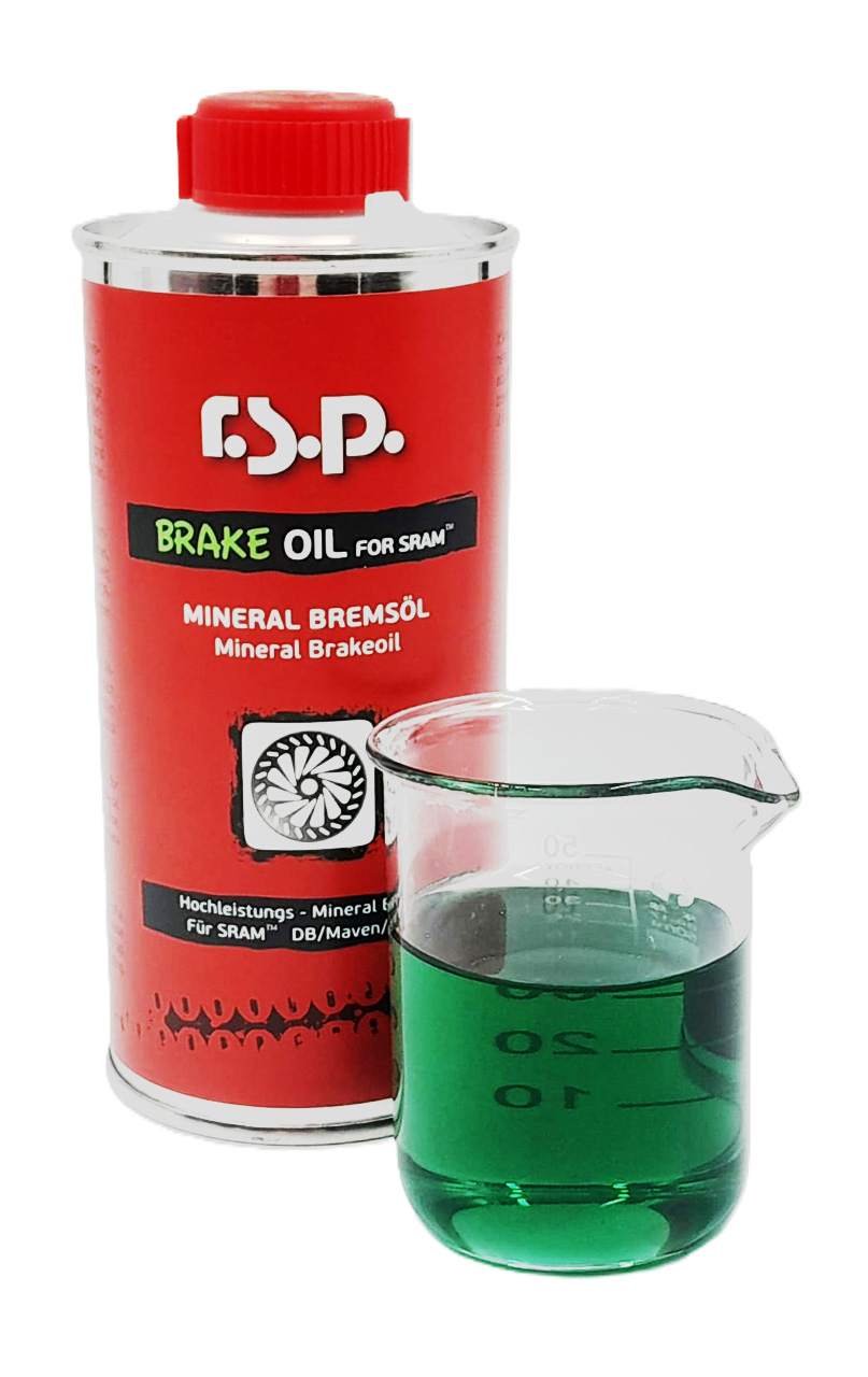 Brzdový minerálny olej R.S.P. Brake Oil SRAM Green, 250ml