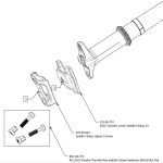Skrutky upevnenia sedla pre sedlovky FOX Transfer & Transfer NEO (2025+)