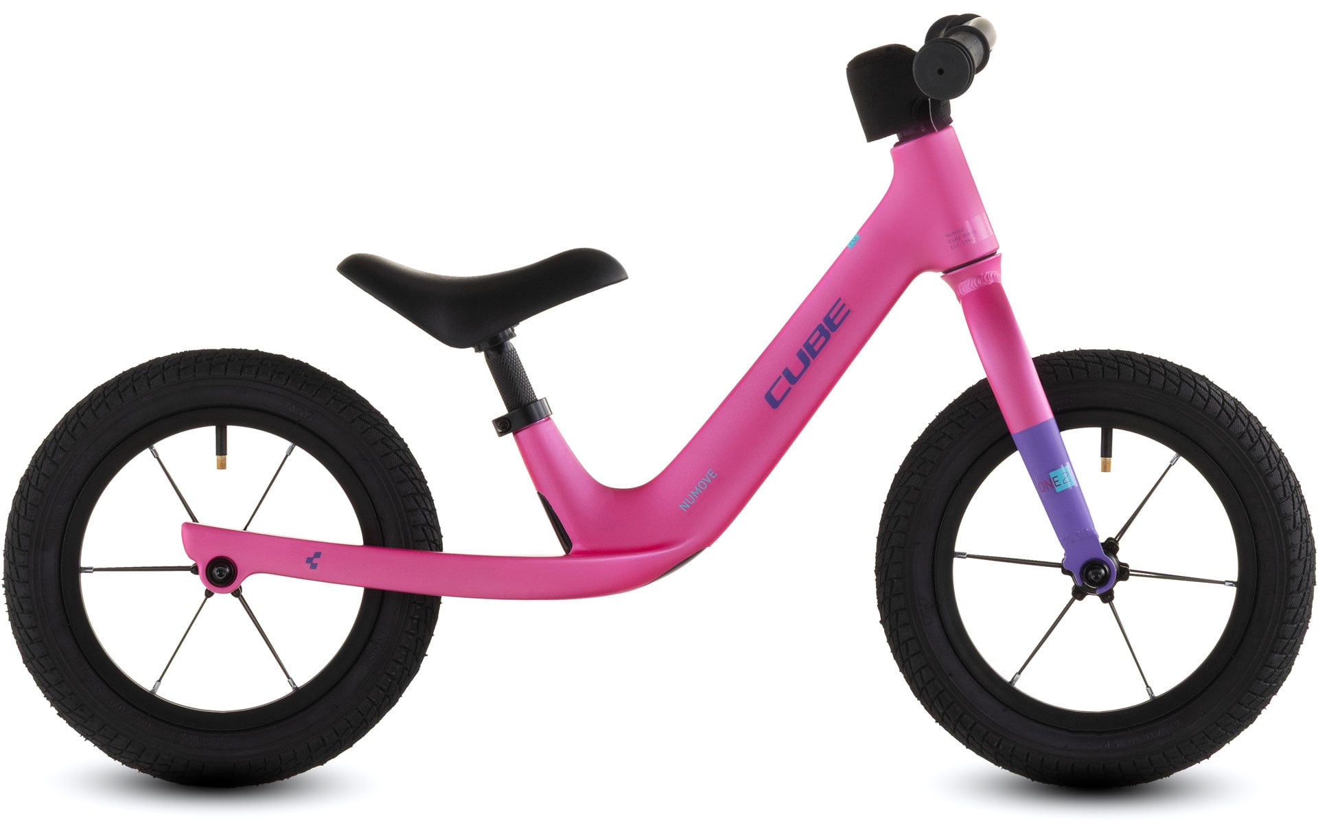 Odrážadlo Cube Numove 120 walk  fucsia´n´plum,