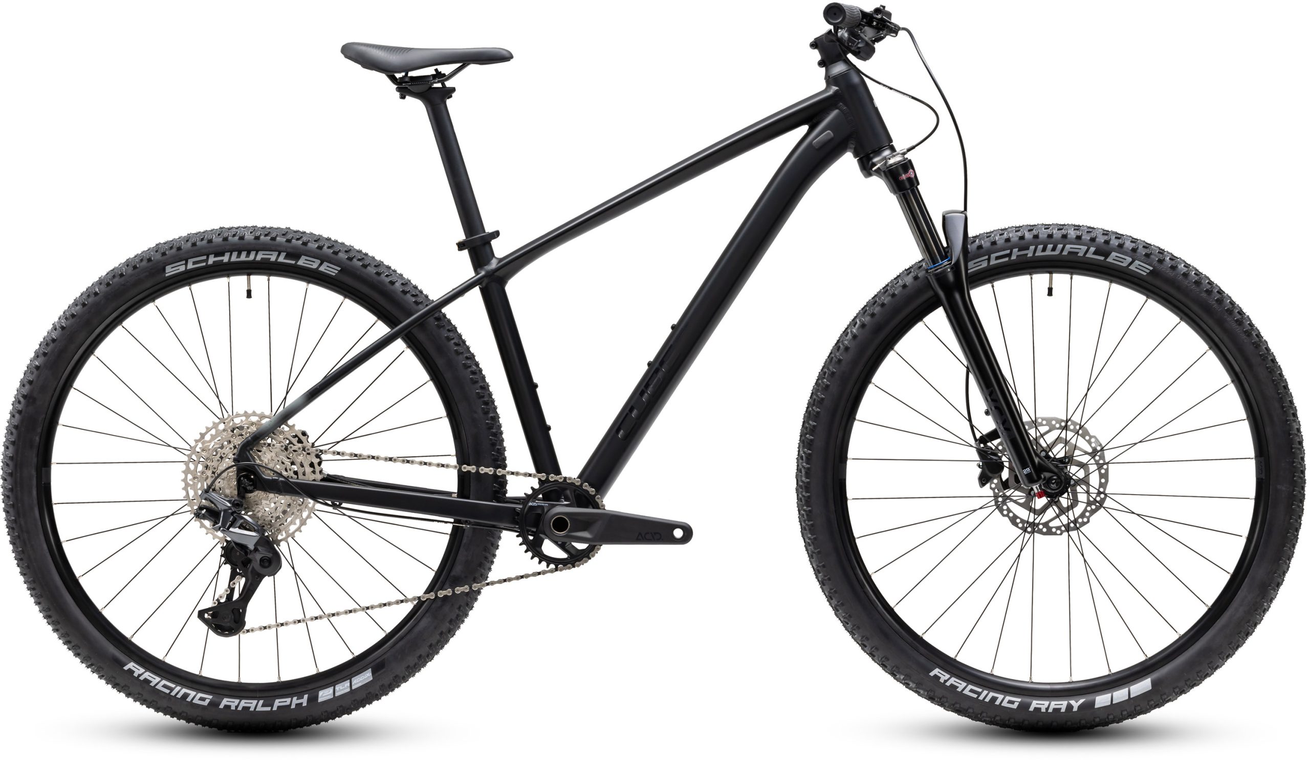 BICYKEL CUBE Aim SLT soot´n´black 2027