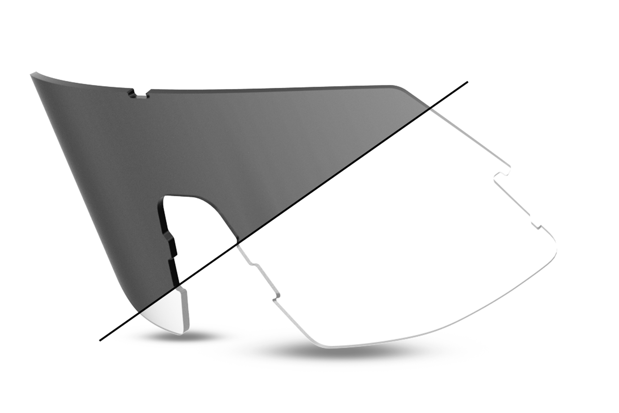 Náhradné sklo pre CUBE Vertex, Photochromic